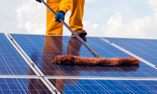Cleaning Solar Panels